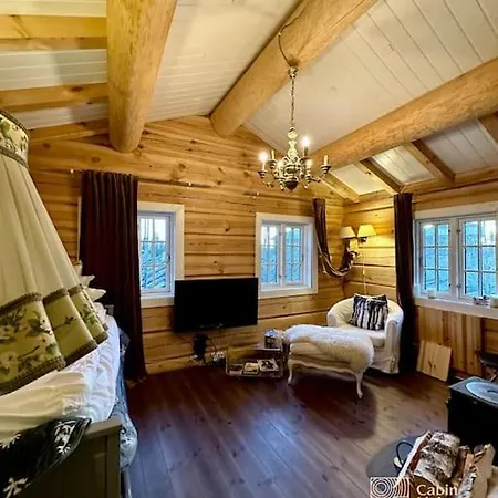 Cozy Log In In Out And Sauna Holiday home