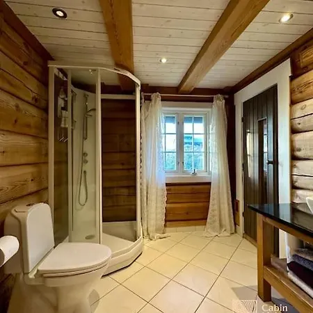 Vakantiehuis Log In With In Out, Sauna And View
