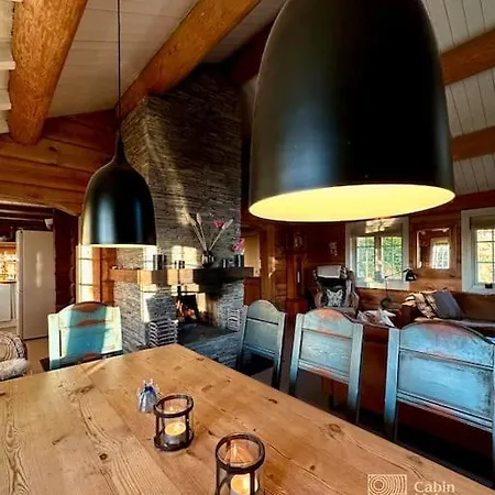 Cozy Log In In Out And Sauna Holiday home