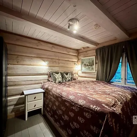 Cozy Log In In Out And Sauna Holiday home *